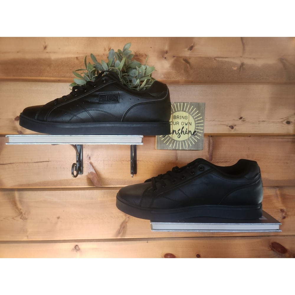 Fila Black Low-Top Sneakers